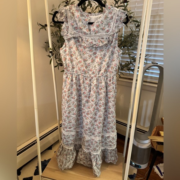 Jcrew Floral Sleeveless Dress size S - Picture 10 of 13